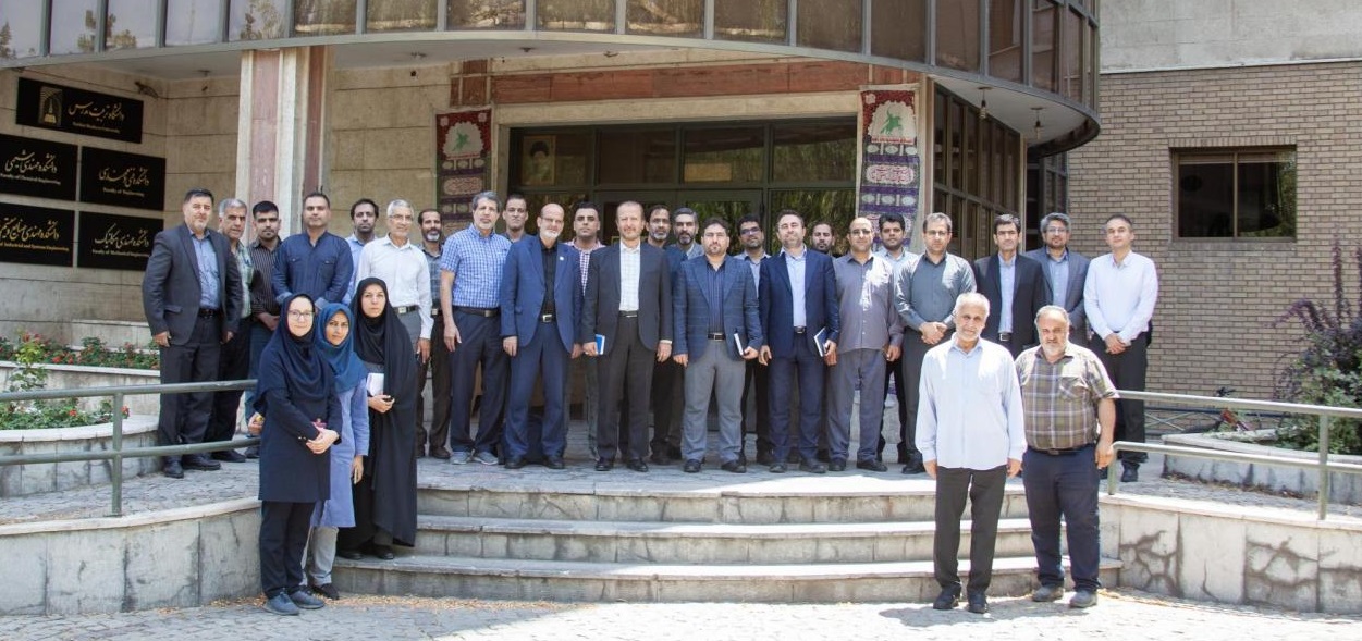 برگزاری جلسه شورای دانشکده مهندسی مکانیک با حضور رییس دانشگاه     
