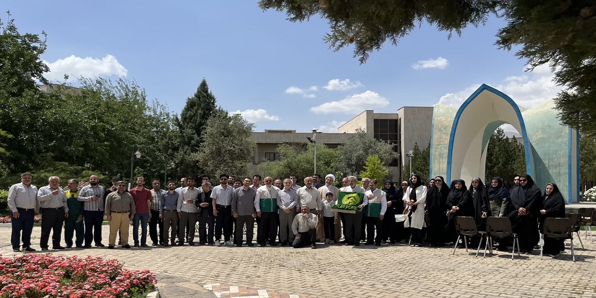 برگزاری مراسم پرچم گردانی حرم مطهر امام رضا(ع) در دانشکده کشاورزی